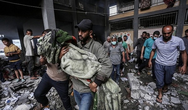 استشهاد وجرح عدة فلسطينيين في قصف العدو الصهيوني مناطق متفرقة في غزة