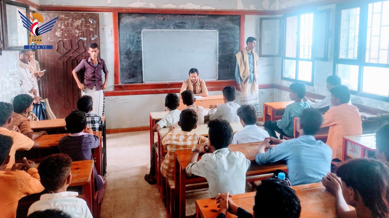 تفقد الدورات الصيفية في مديريات محافظة حجة