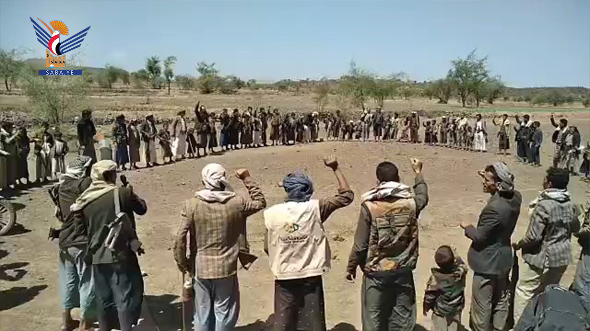 مسيرات ووقفات حاشدة بمحافظة صنعاء وفاءً ونصرة للشعب الفلسطيني