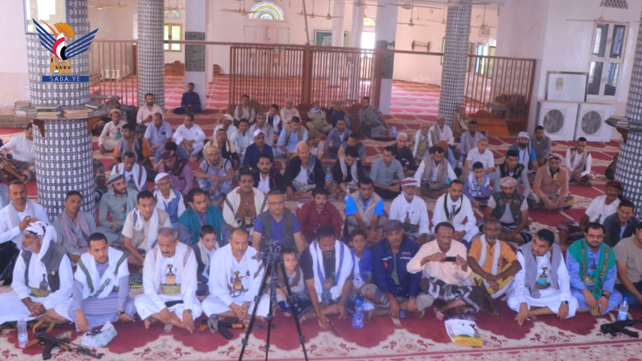 تدشين فعاليات الذكرى السنوية للشهيد القائد في مديرية باجل بالحديدة