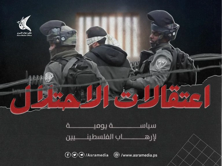العدو الإسرائيلي يشن حملة اعتقالات واسعة في عدة مناطق بالضفة الغربية