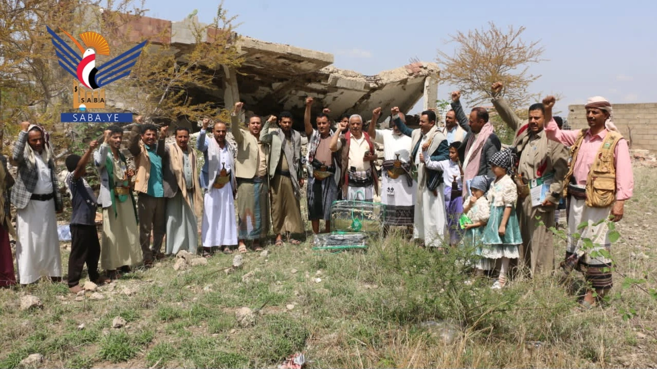 زيارات ميدانية لأسر الشهداء في مديرية صالة بتعز