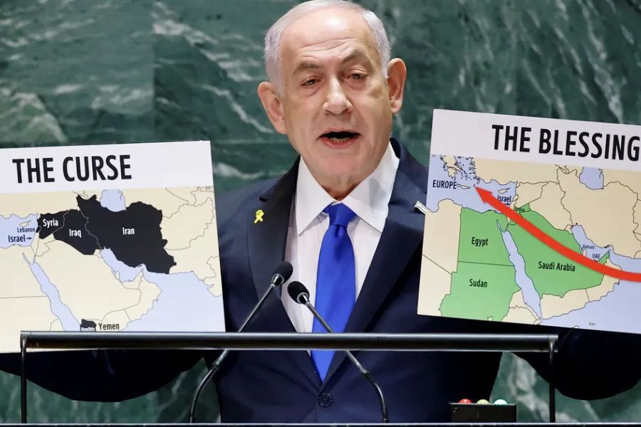 مشروع نتنياهو (إسرائيل الكبرى)... تهويلٌ وضغوط أم واقعي وجدِّي؟   مشروع نتنياهو (إسرائيل الكبرى)... تهويلٌ وضغوط أم واقعي وجدِّي؟