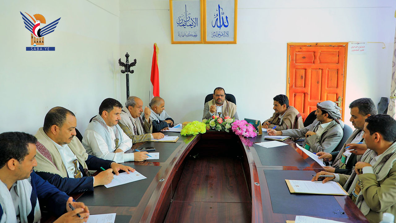 لجنة حوض صعدة المائي تناقش آلية الحفاظ على المياه والمخزون المائي