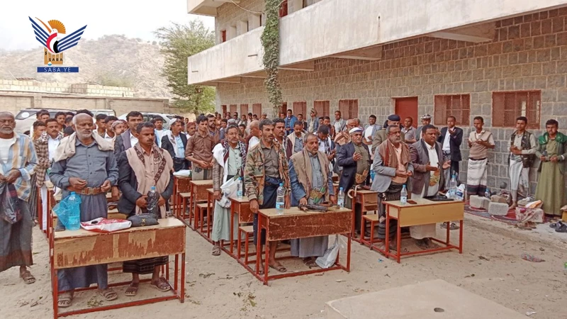 مديرية أفلح اليمن بحجة تحيي ذكرى الشهيد الصماد