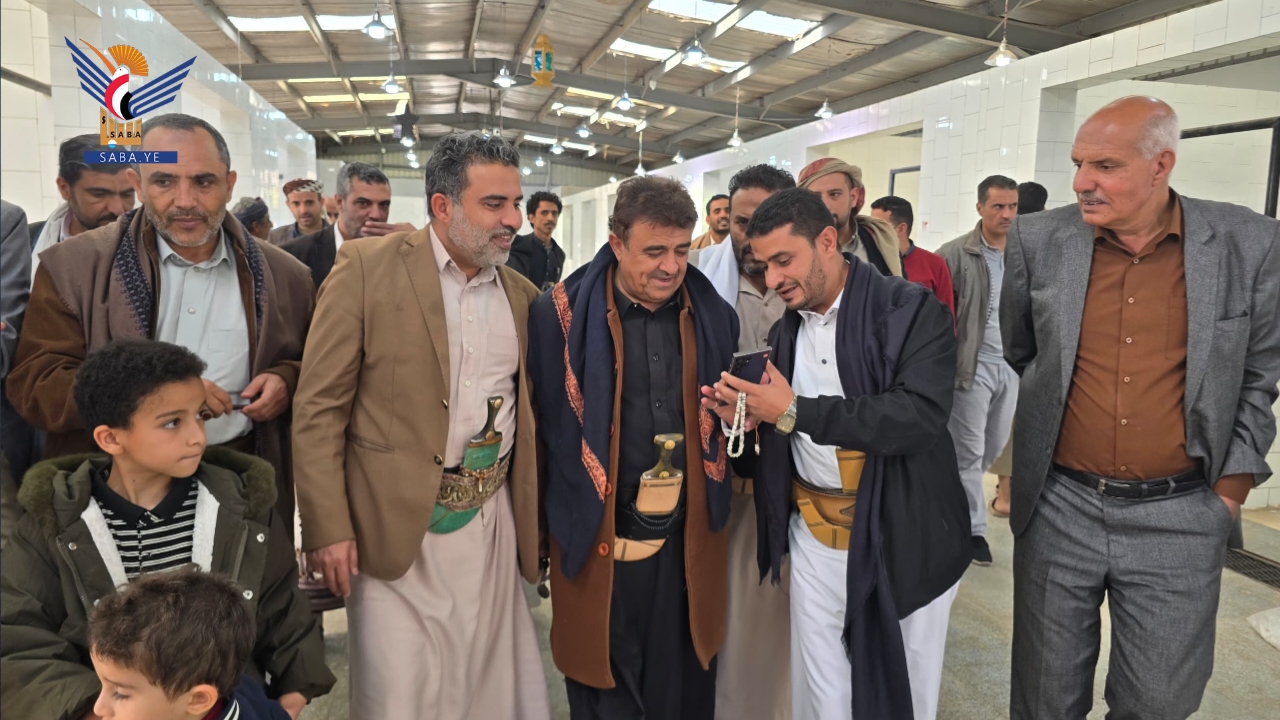 الاطلاع على التجهيزات للمول الوطني بمديرية آزال في أمانة العاصمة