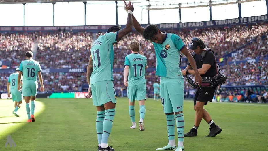 برشلونة يهزم ليفانتي برباعية ويواصل انطلاقته المثالية في الليجا