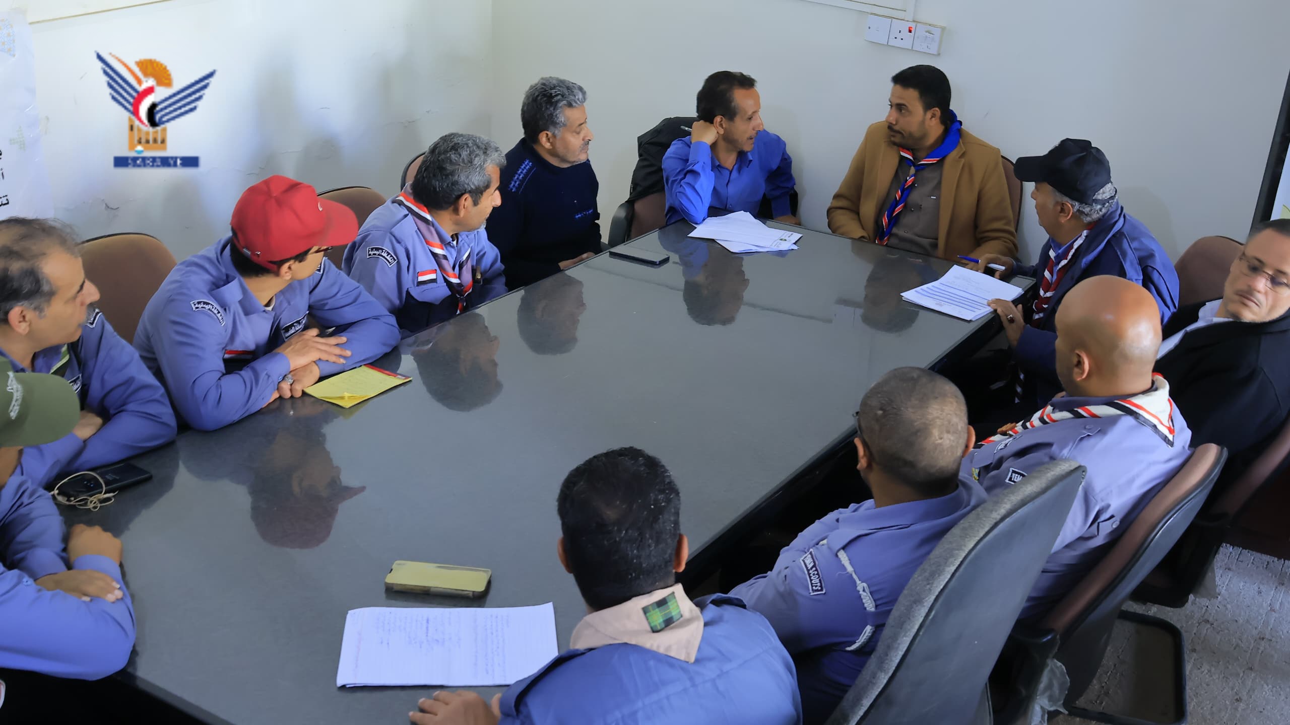 اجتماع لمفوضية كشافة الأمانة برئاسة نائب وزير الشباب