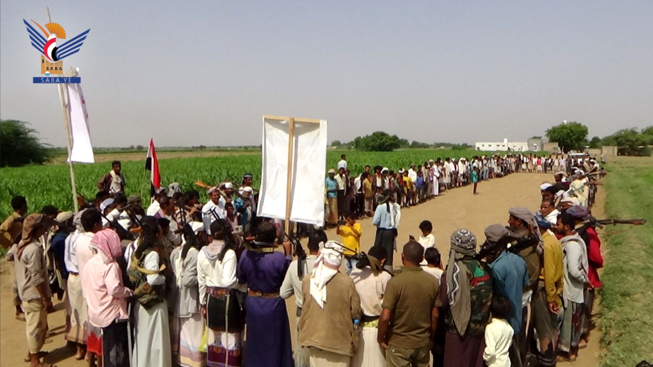 الحديدة.. قبائل المربع الشمالي في مديرية السخنة تعلن النفير العام والبراءة من الخونة