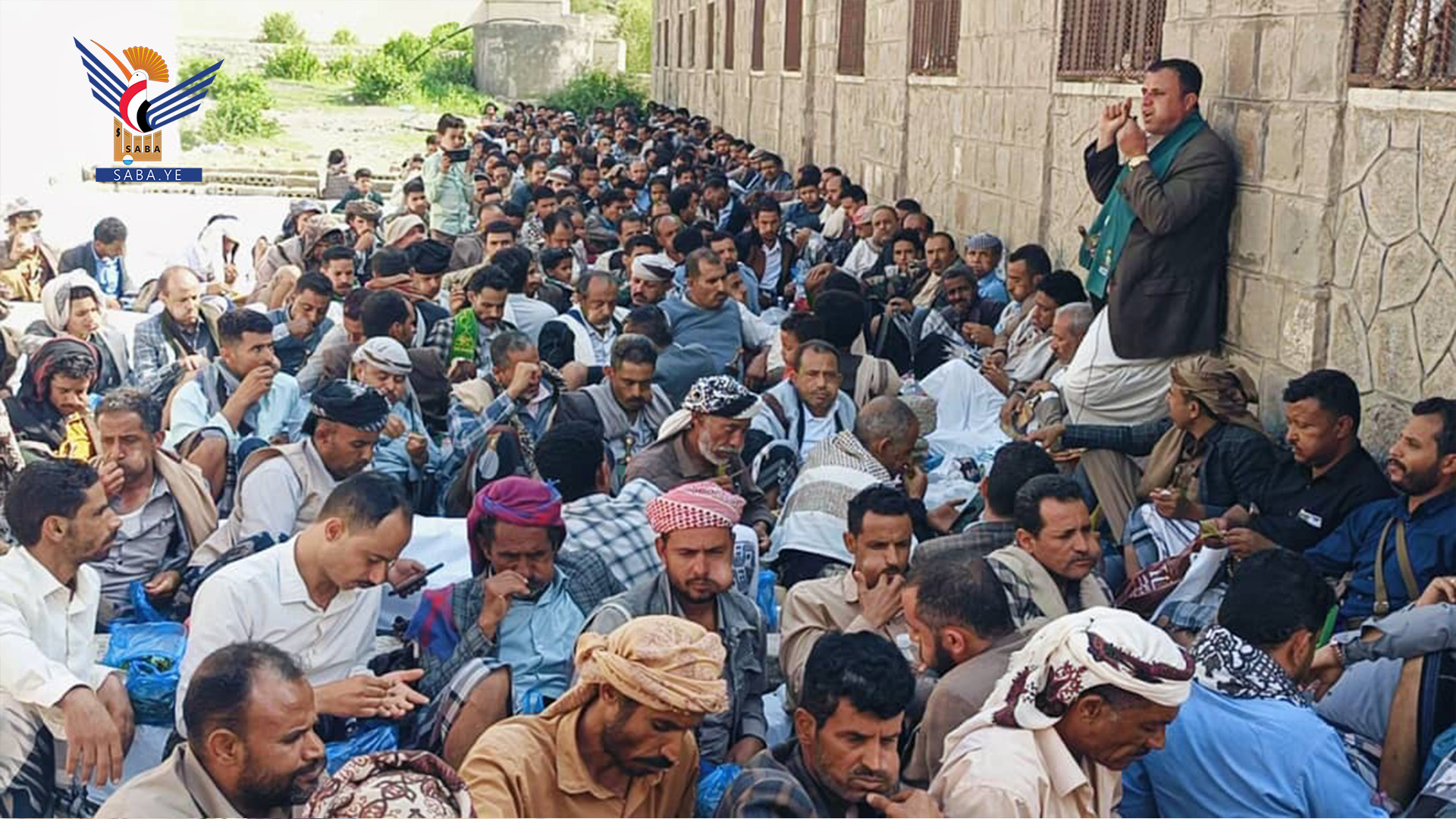 أمسية في مديرية الحشاء بالضالع في ذكرى المولد النبوي