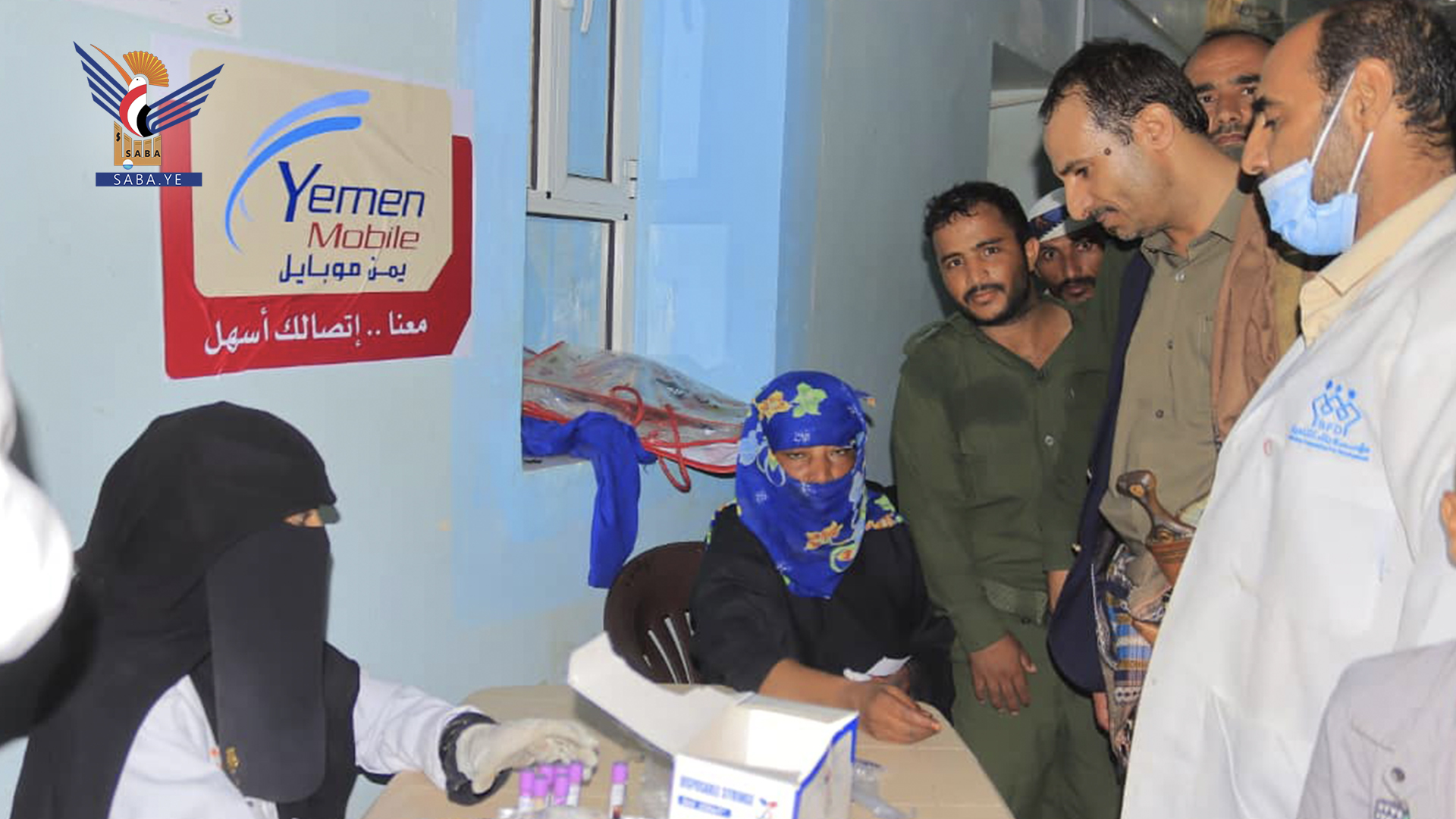 تدشين مخيم طبي مجاني للعيون في وصاب السافل بذمار