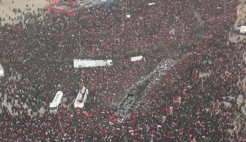 إيران: ما بين 7 إلى 8 ملايين شاركوا في تشييع السيد الخامنئي