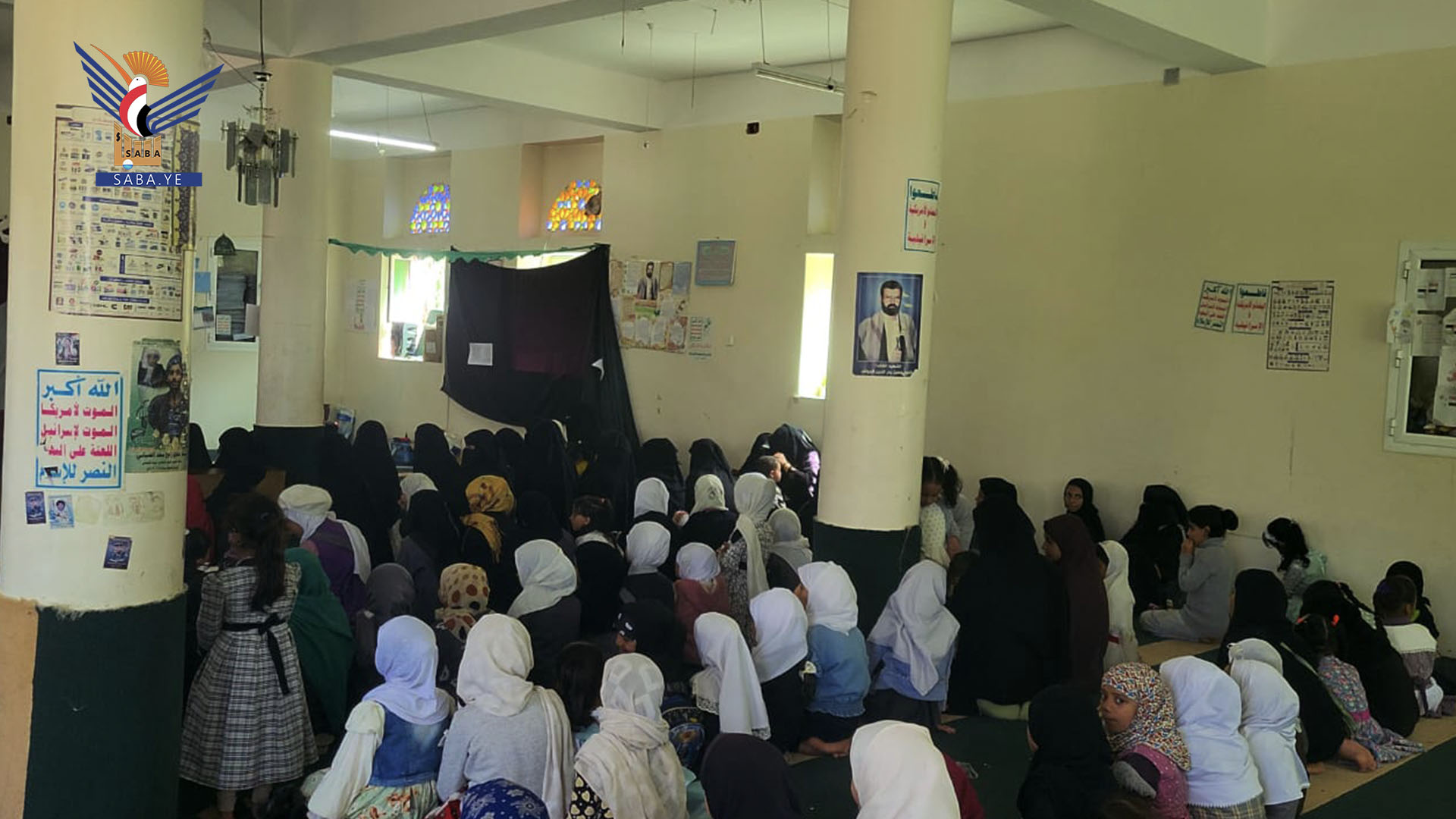 تفقد أنشطة الدورات الصيفية للفتيات بمدينة المحويت