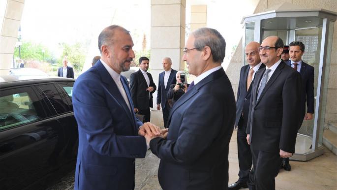 ​​عبداللهيان من دمشق: واشنطن تتحمل مسؤولية الهجوم على قنصليتنا