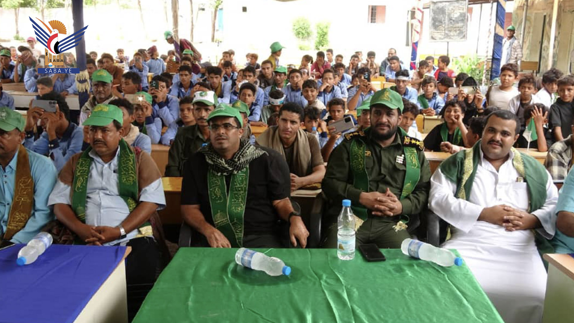 فعالية للقطاع التربوي بمديرية القناوص في الحديدة بذكرى المولد النبوي