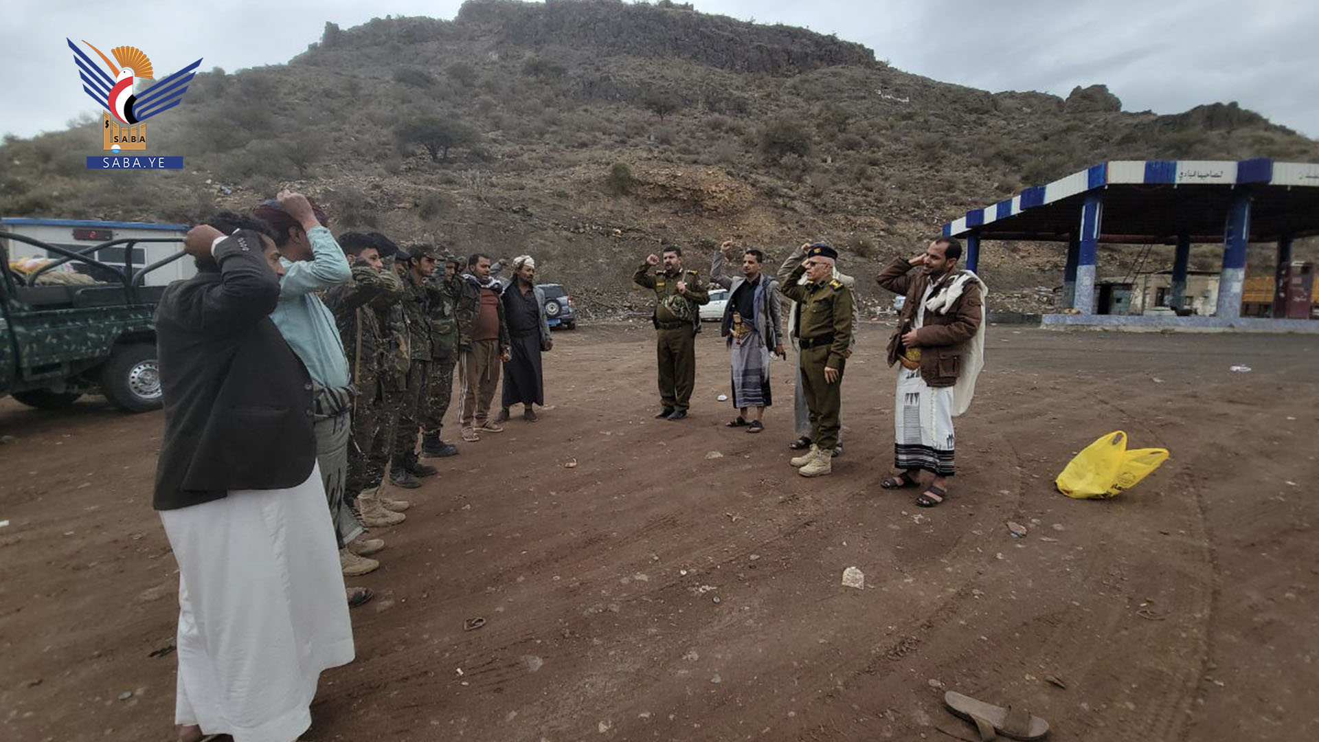 الضالع.. تفقد أحوال المرابطين بالنقاط الأمنية في مديريتي دمت وقعطبة