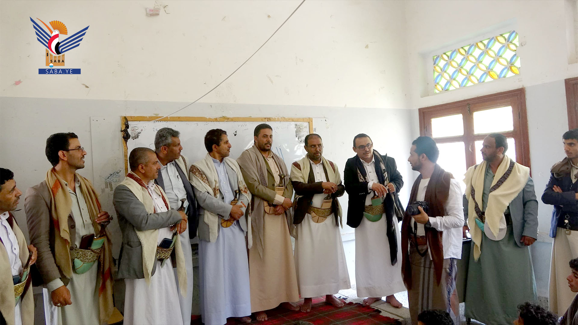 تفقد أنشطة الدورات الصيفية في مدرسة الإمام علي بكحلان عفار بحجة