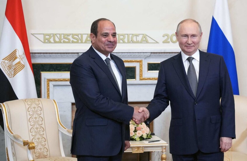 بوتين يصادق على سداد مصر قرض مشروع محطة الضبعة النووية بالروبل