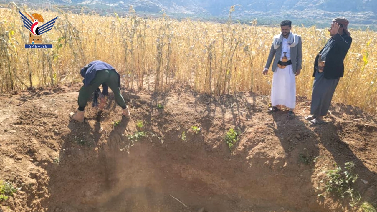 ردم عدد من الآبار اليدوية المخالفة في شبام كوكبان بالمحويت ردم عدد من الآبار اليدوية المخالفة في شبام كوكبان بالمحويت