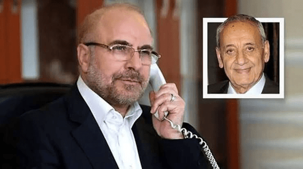 قاليباف لـ"بري": وقف إطلاق النار في لبنان لا يقل أهمية عن وقفه في إيران