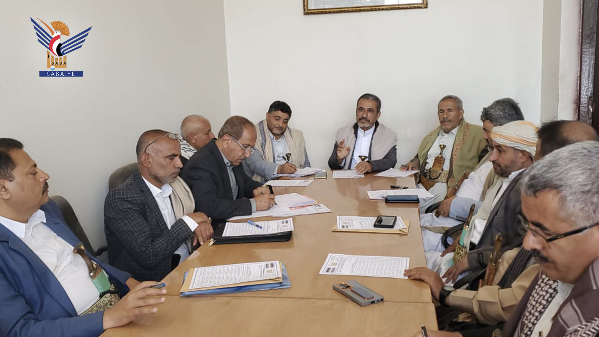 لجنة حوض المحويت المائي تناقش طلبات الحفر والتعميق لآبار المياه