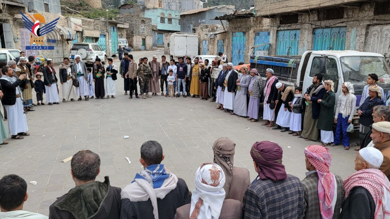 وقفات شعبية في إب استمرارًا للتعبئة واستعدادًا للجولة القادمة