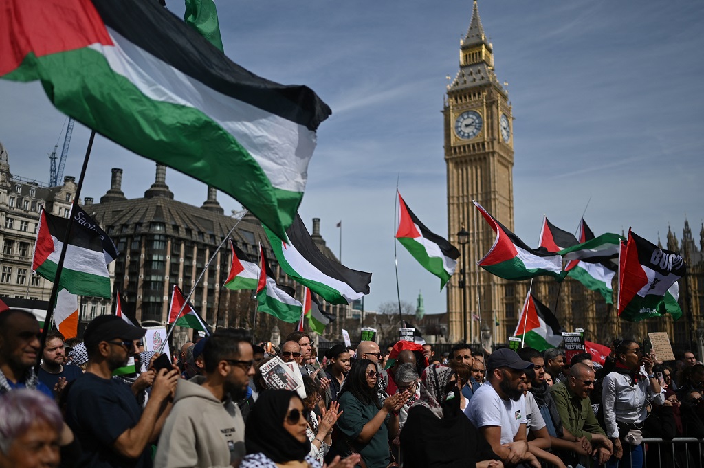 ​تظاهرات في عواصم ومدن حول العالم تنديدا بالعدوان الصهيوني على غزة
