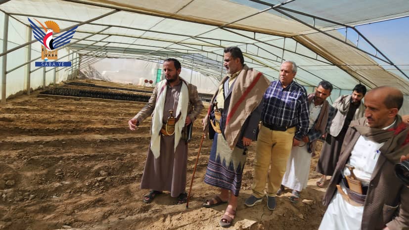 محافظ البيضاء يطلّع على نشاط المشتل الزراعي المركزي