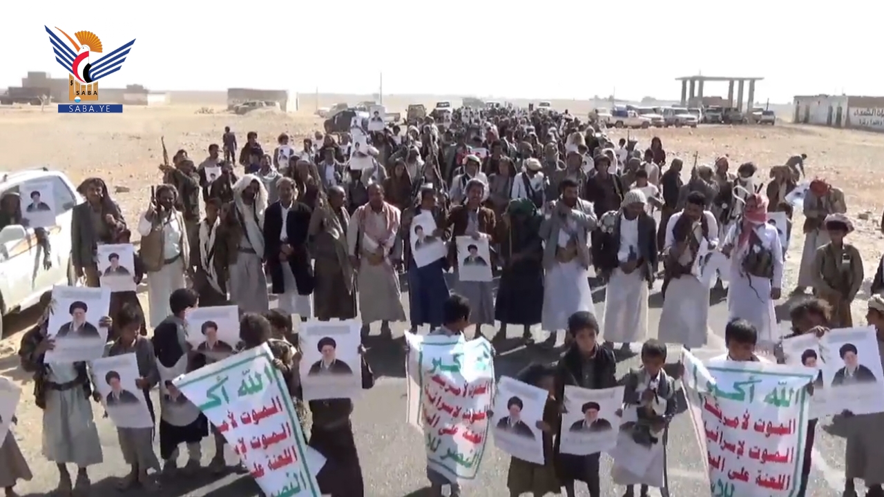 مسيرات حاشدة في محافظة مأرب بمناسبة يوم القدس العالمي