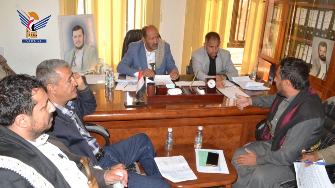 مناقشة أداء قطاع الأشغال وفروعه في مديريات محافظة صنعاء