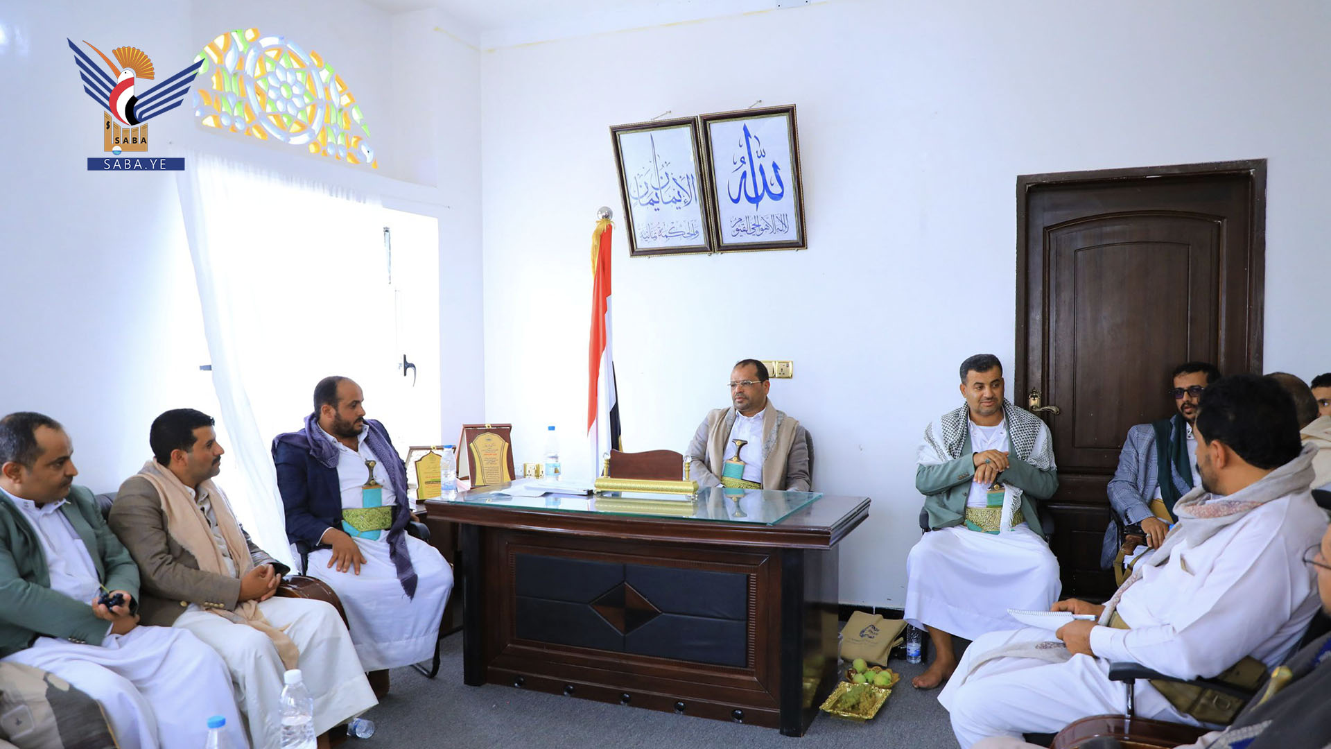 مناقشة احتياجات منطقة ولد عياش بصعدة من مشاريع المياه