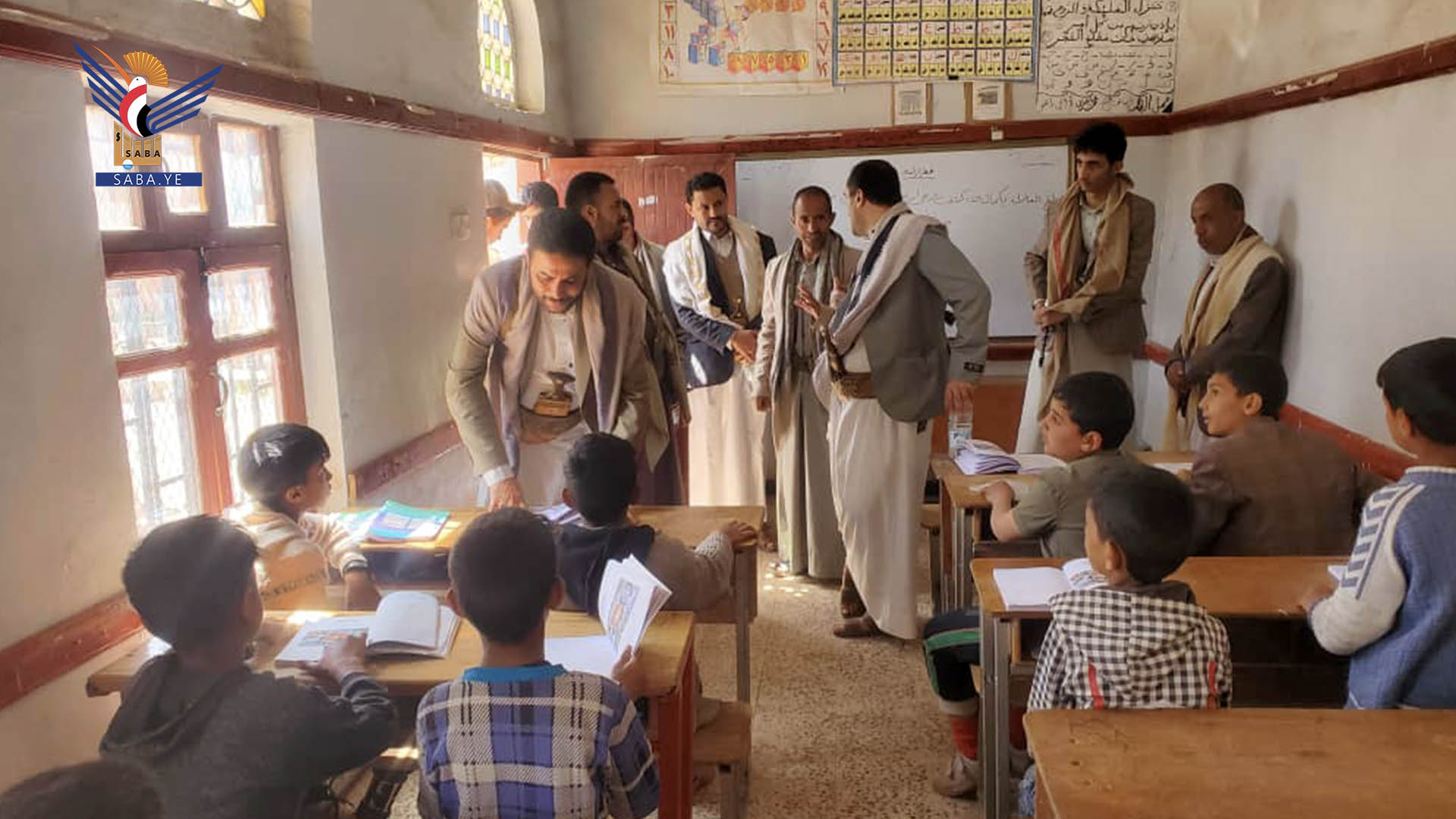 تفقد عدد من أنشطة الدورات الصيفية في مديرية شبام بالمحويت