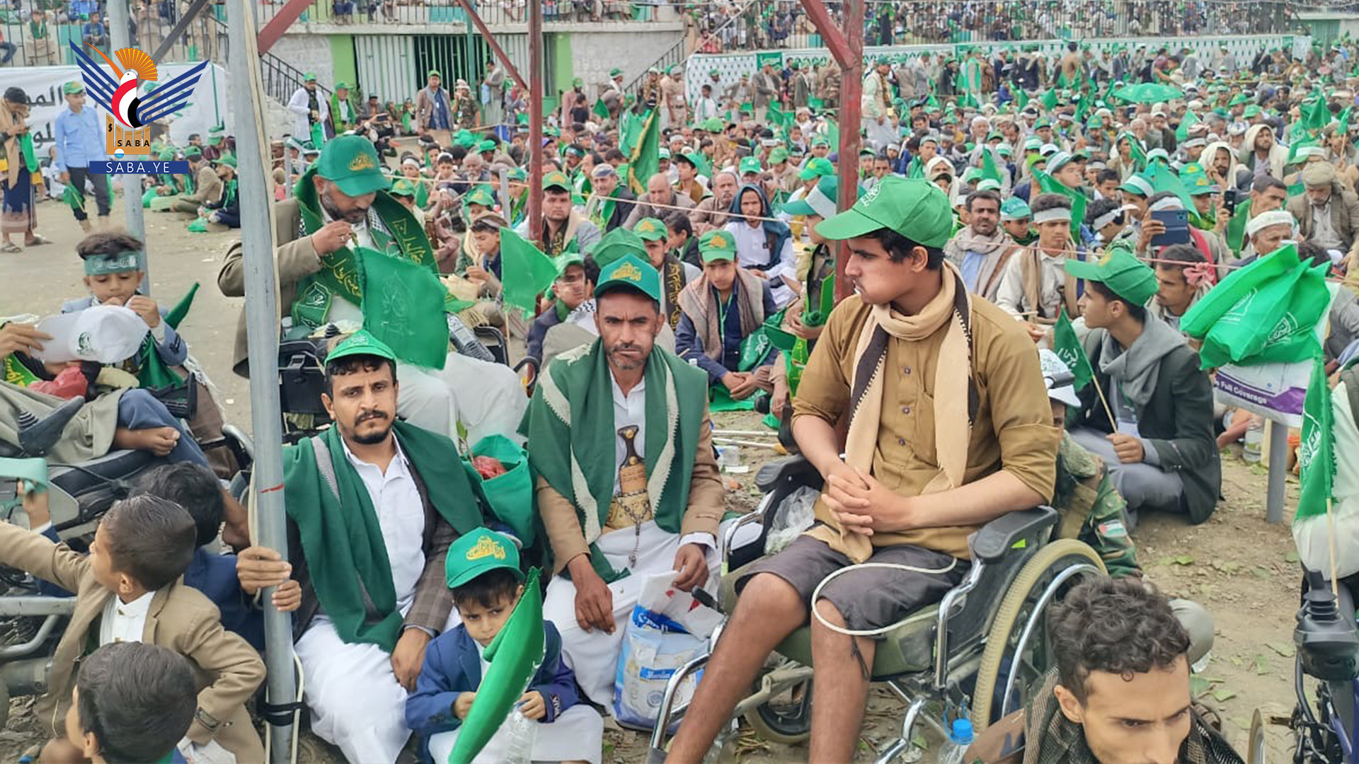 ذوو الإعاقة يشاركون في إحياء ذكرى المولد النبوي في صنعاء ومختلف المحافظات ذوو الإعاقة يشاركون في إحياء ذكرى المولد النبوي في صنعاء ومختلف المحافظات