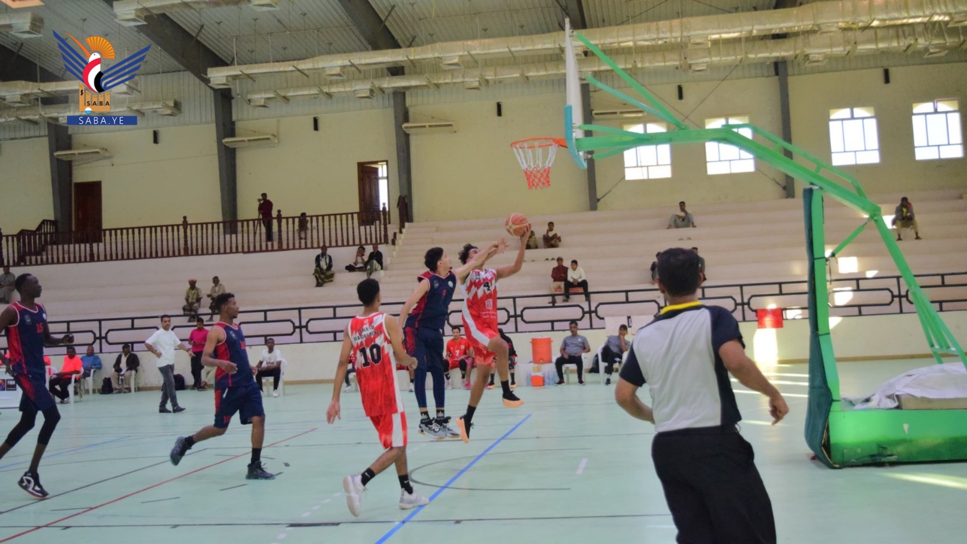 شعب حضرموت ينفرد بصدارة دوري الدرجة الأولى لكرة السلة والتلال يحقق أول فوز