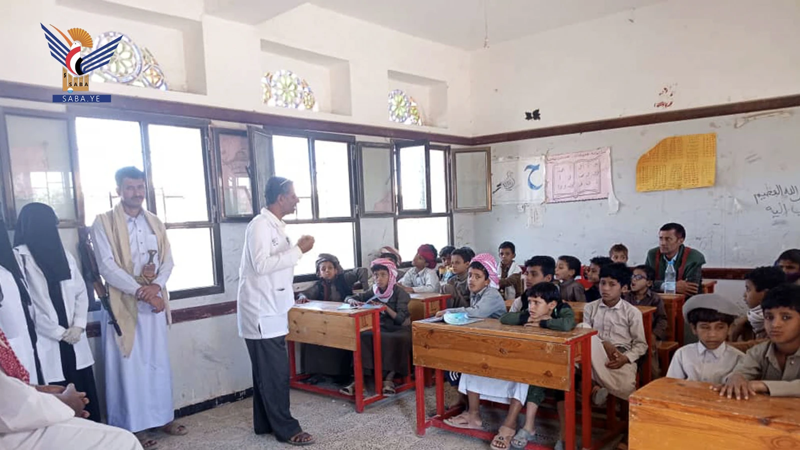 الجوف .. مكتب الصحة والبيئة يُدّشن الأنشطة الصحية في الدورات الصيفية