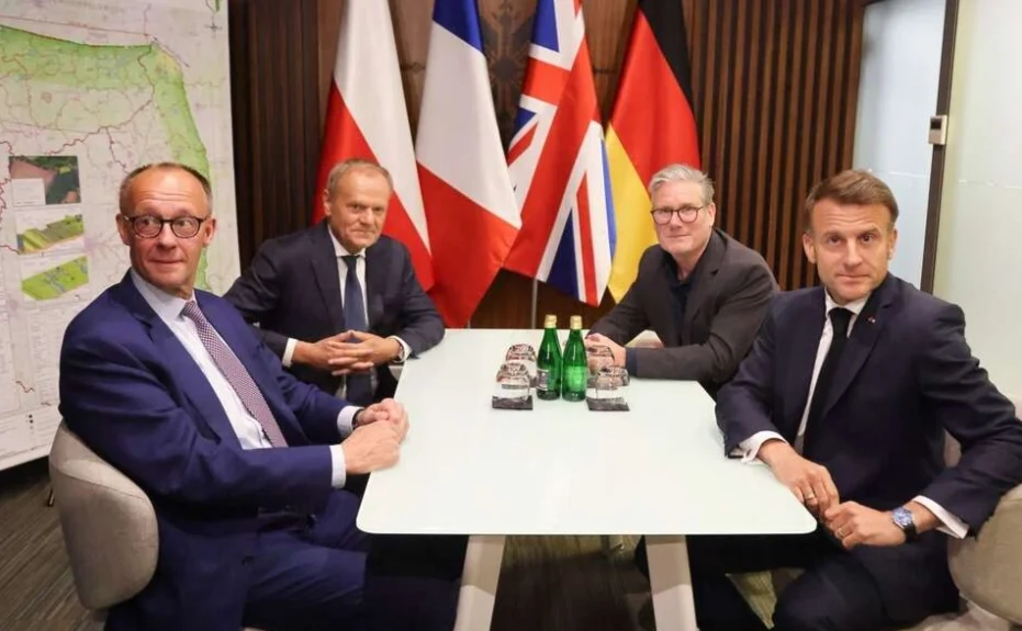 قادة أوروبيون يصلون إلى كييف للمشاركة في قمة لـ"تحالف الراغبين" دعما لأوكرانيا