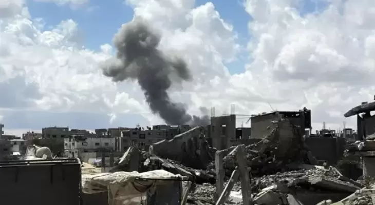 عمليات نسف وقصف جوي ومدفعي.. العدو الصهيوني يواصل خروقاته بغزة