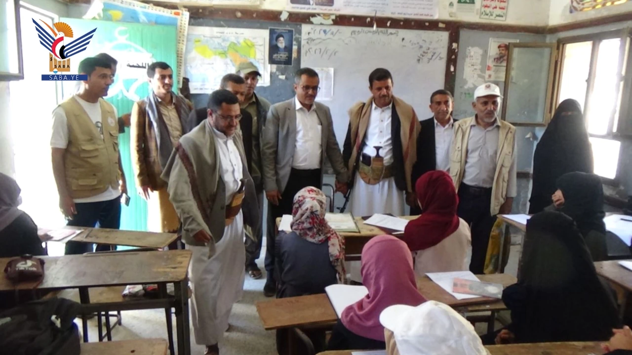 تدشين اختبارات الفصل الدراسي الثاني لصفوف النقل بالمحويت