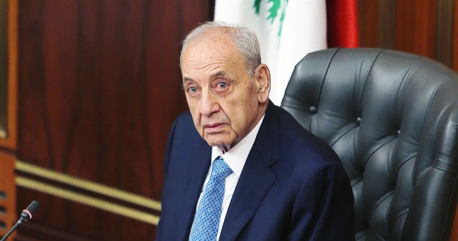 رئيس مجلس النواب اللبناني يؤكد رفض أي خطوط أو تقسيم على الجنوب
