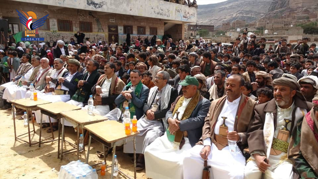 فعالية في مديرية بني مطر بصنعاء في ذكرى المولد النبوي الشريف