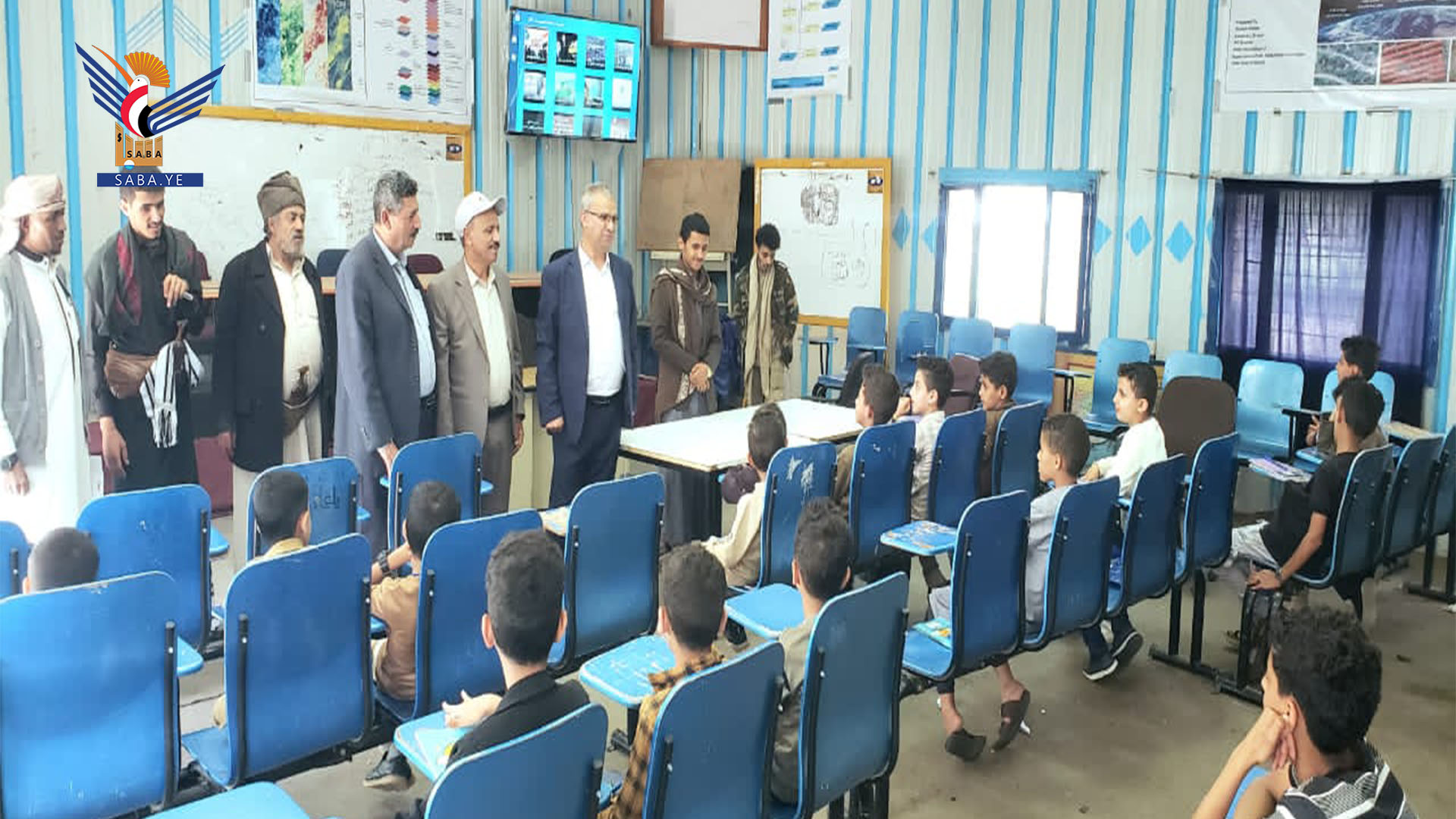 تدشين أنشطة المركز الصيفي لأبناء منتسبي جامعة إب