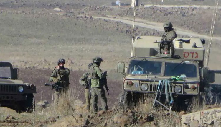 سوريا.. 5 آليات عسكرية للعدو الإسرائيلي تتوغل في ريف القنيطرة الجنوبي