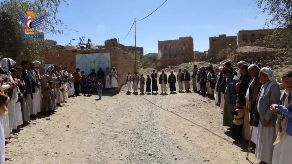 أبناء محافظة صنعاء يحتشدون في وقفات جماهيرية وفاءً لدماء الشهداء واستمرارًا للجهوزية