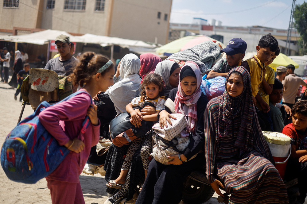 الأمم المتحدة: أمر إخلاء الفلسطينيين هو الأكبر منذ بدء العدوان الصهيوني على غزة