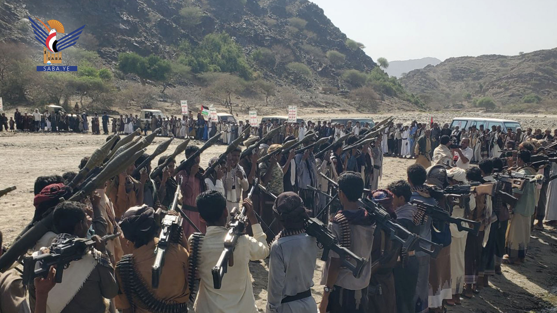 قبائل بكيل المير في حجة تعلن النفير العام والبراءة من العملاء والخونة 