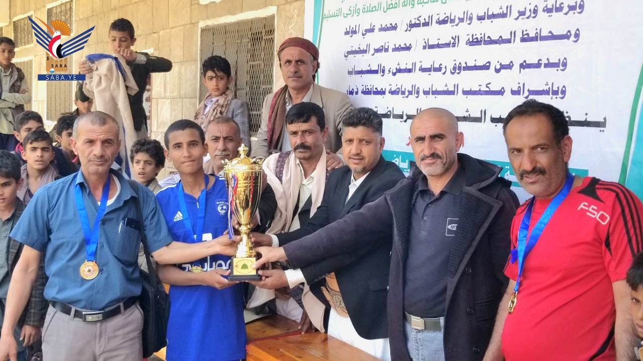 الوحدة بطلاً لكأس المولد النبوي الشريف بمديرية المنار في ذمار