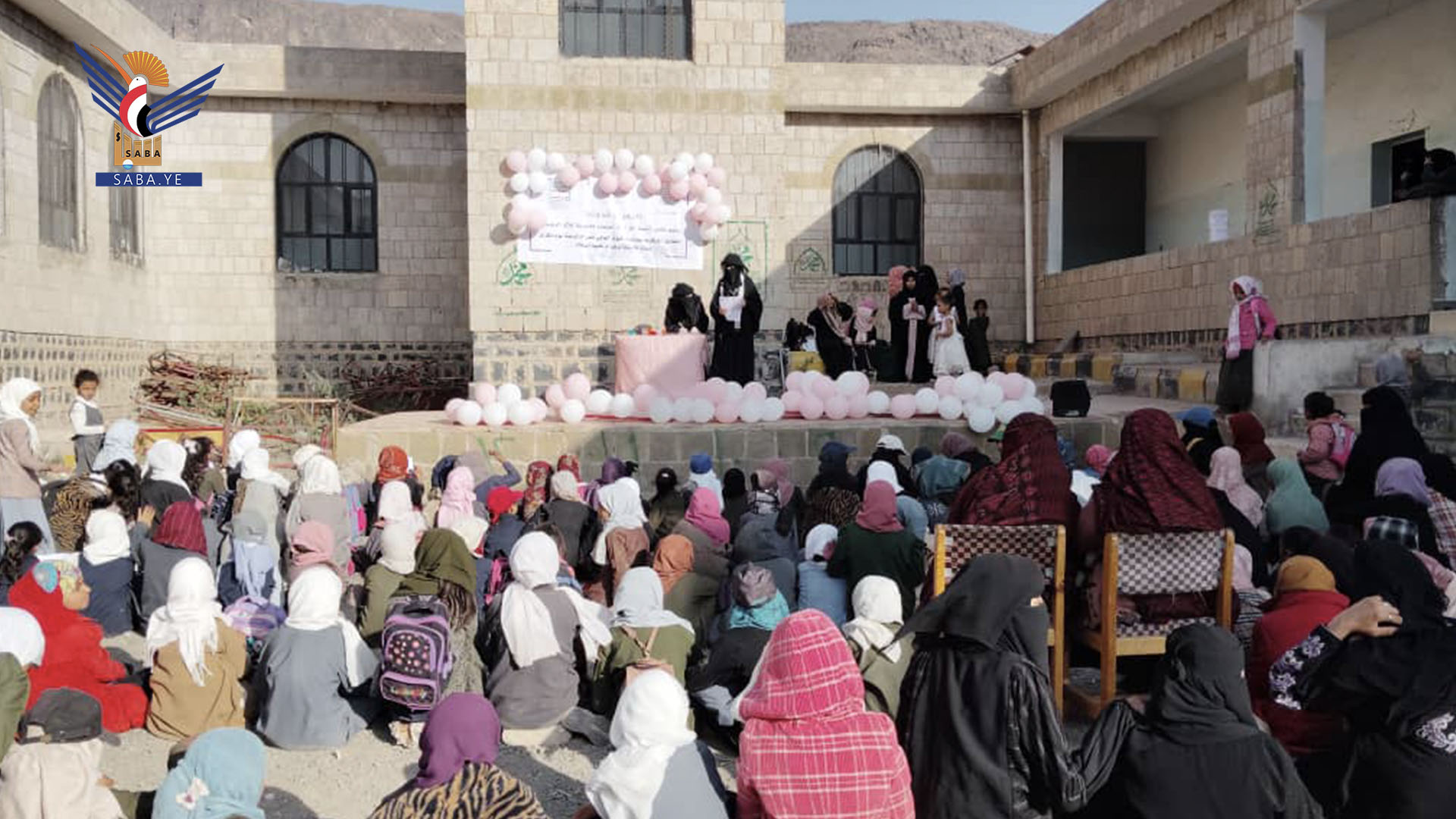 فعالية لتنمية المرأة بمديرية بلاد الروس في محافظة صنعاء بذكرى ميلاد الزهراء 