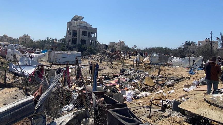 استشهاد ثمانية فلسطينيين وإصابة آخرين في قصف صهيوني جنوبي قطاع غزة