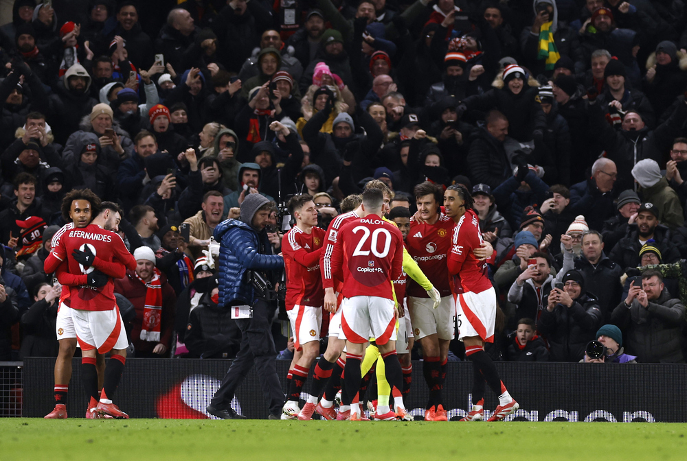 كأس إنجلترا: مانشستر يونايتد يواجه فولهام وسيتي يلتقي بليموث في الدور الخامس