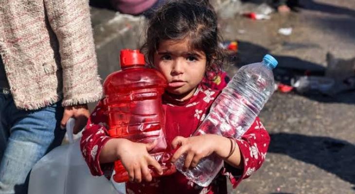 يونيسف: سكان غزة معرضون للجفاف بعد توقف 60% من مرافق إنتاج مياه الشرب